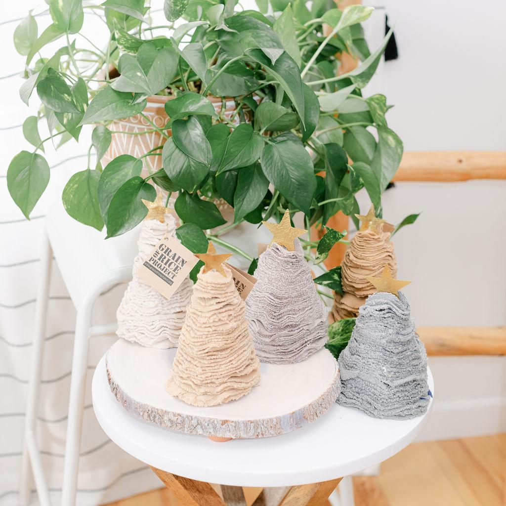 Mini Stacked Sweater Christmas Tree