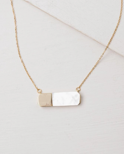 Courage Light + Gold Necklace