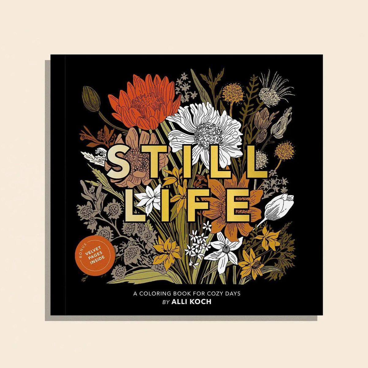 Still Life Adult Coloring Book