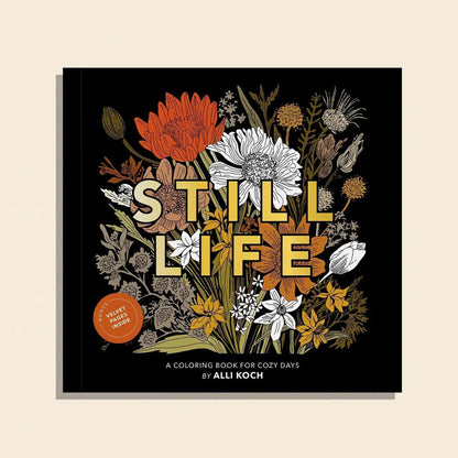 Still Life Adult Coloring Book