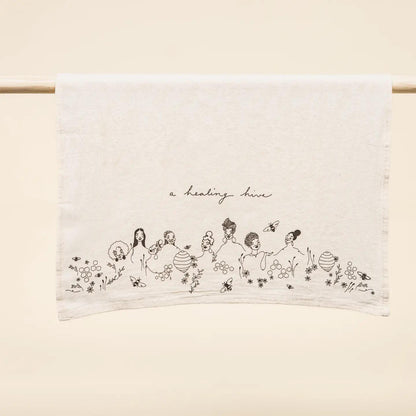 Healing Hive Tea Towel