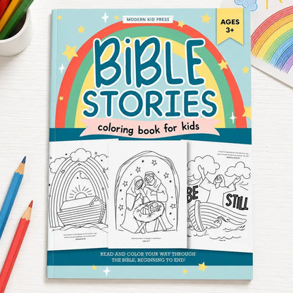 Bible Stories Coloring Book