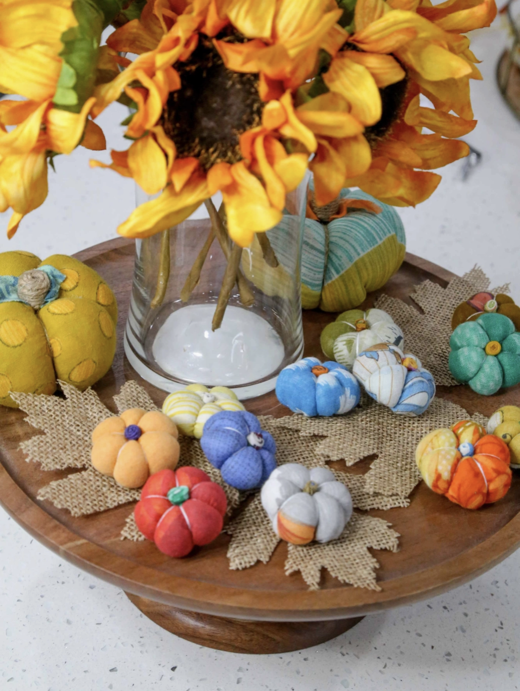 Mini Saree Pumpkin Bag