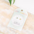 Earring card with &