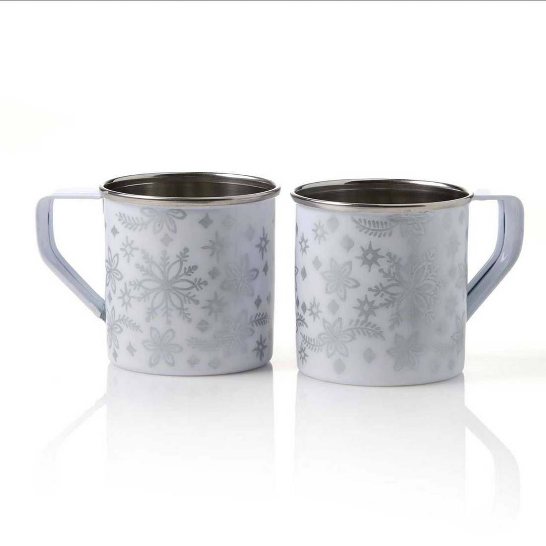 Snow Sparkle Kashmiri Mug