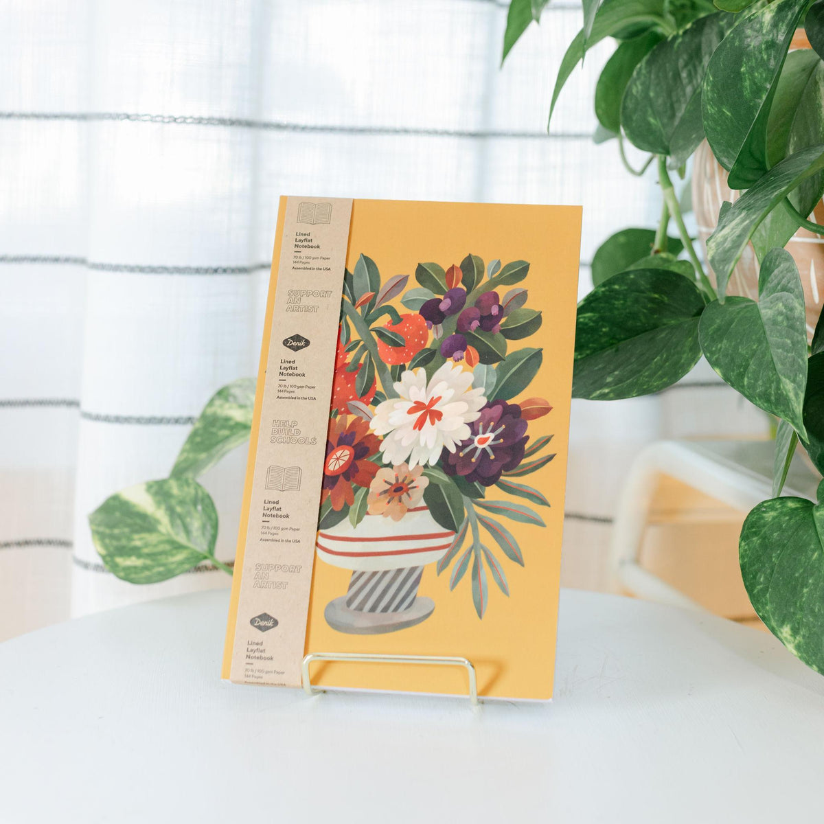 Autumnal Vase Layflat Journal
