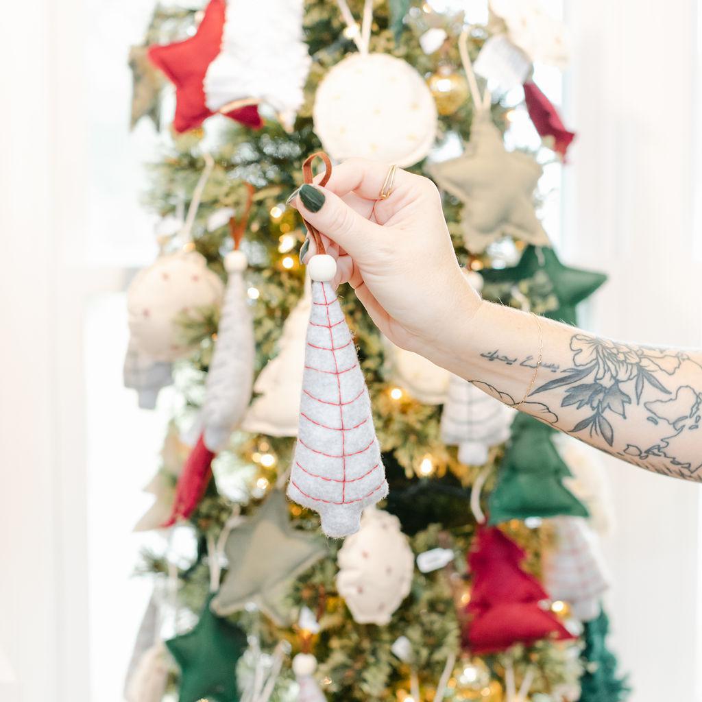 Festive Felt Fir Ornament