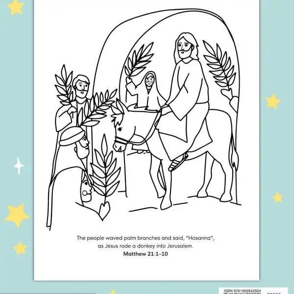 Bible Stories Coloring Book