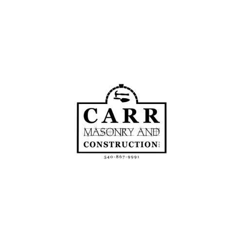 Business sign for CARR Masonry and Construction