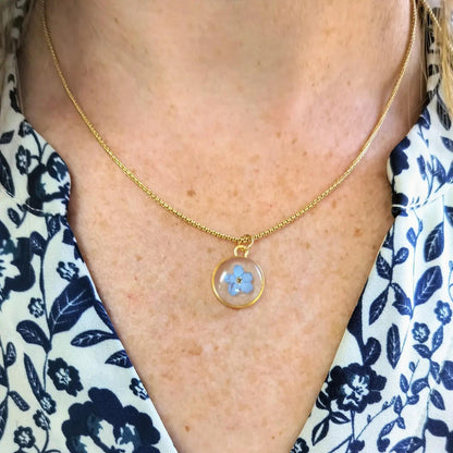Forget-Me-Not Necklace