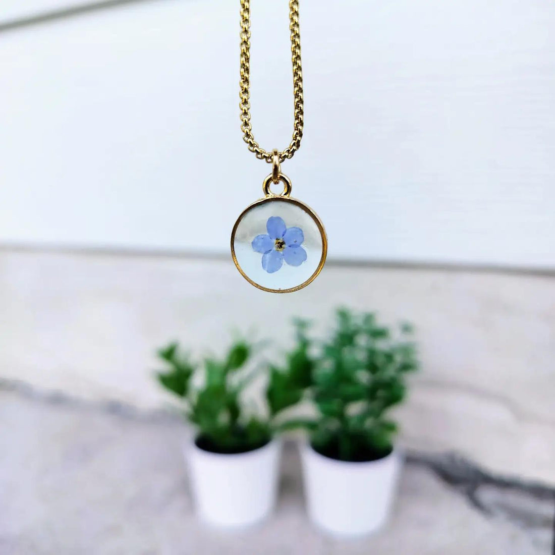 Forget-Me-Not Necklace