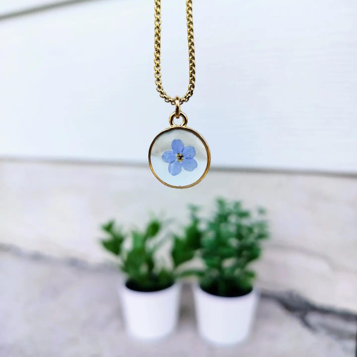 Forget-Me-Not Necklace