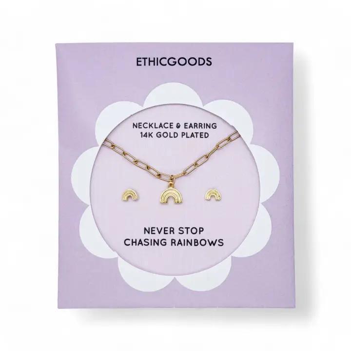 Kids Necklace + Earring Set