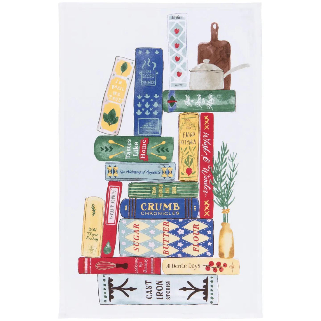 Cookbooks Dishtowel