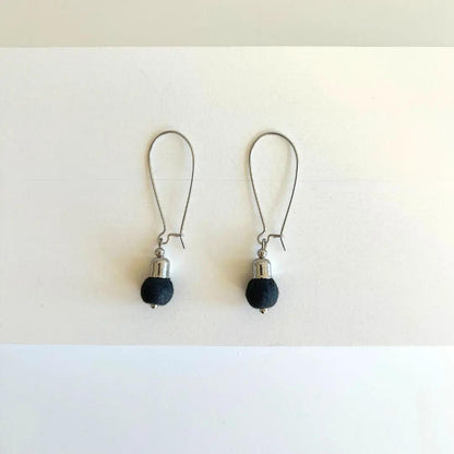 Sari Single Bead Earrings