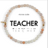 Beaded bracelet with &