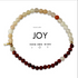 Beaded bracelet with &