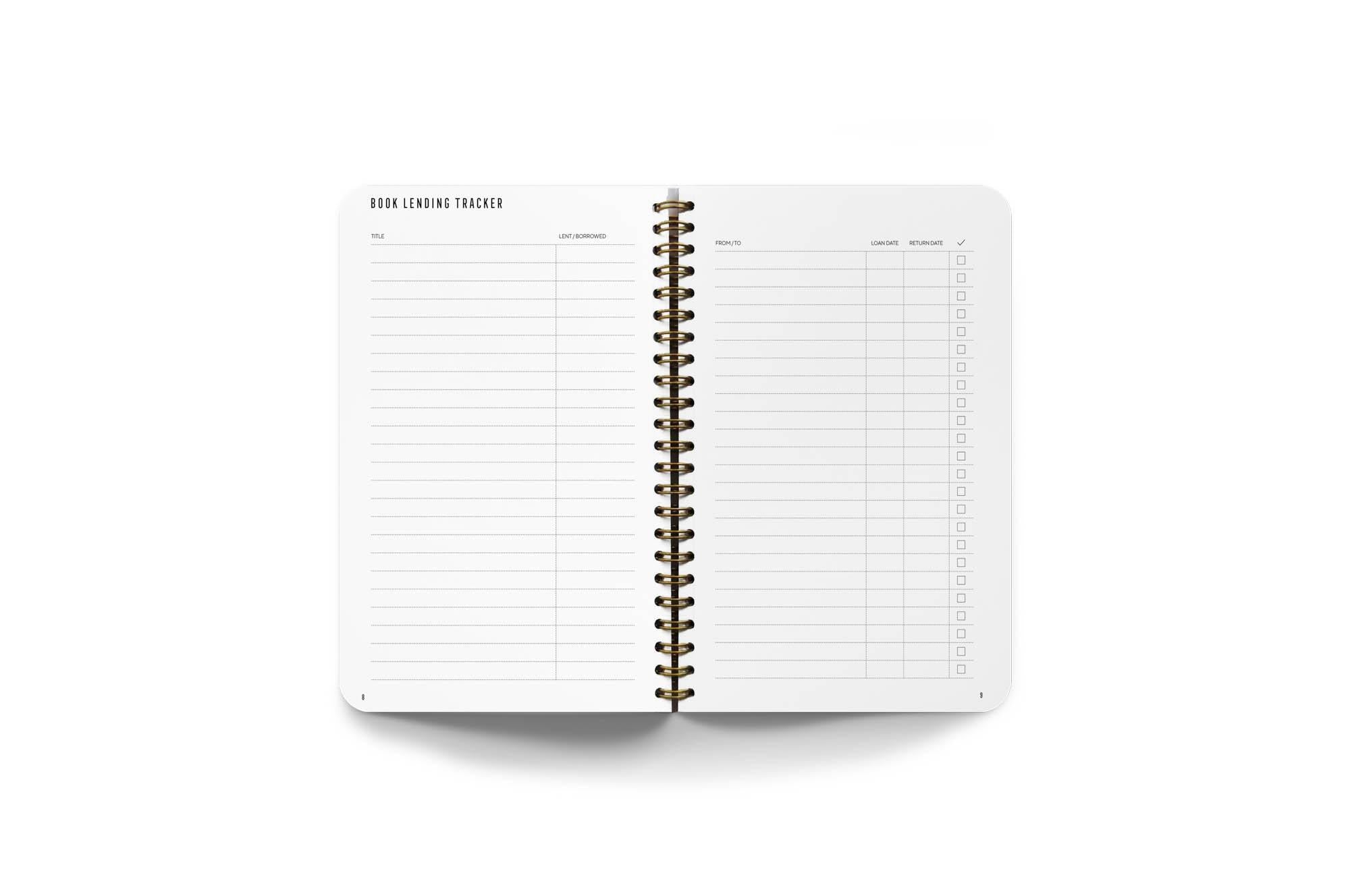 Big Books Reading Journal