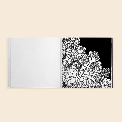 Bloom Floral Coloring Book