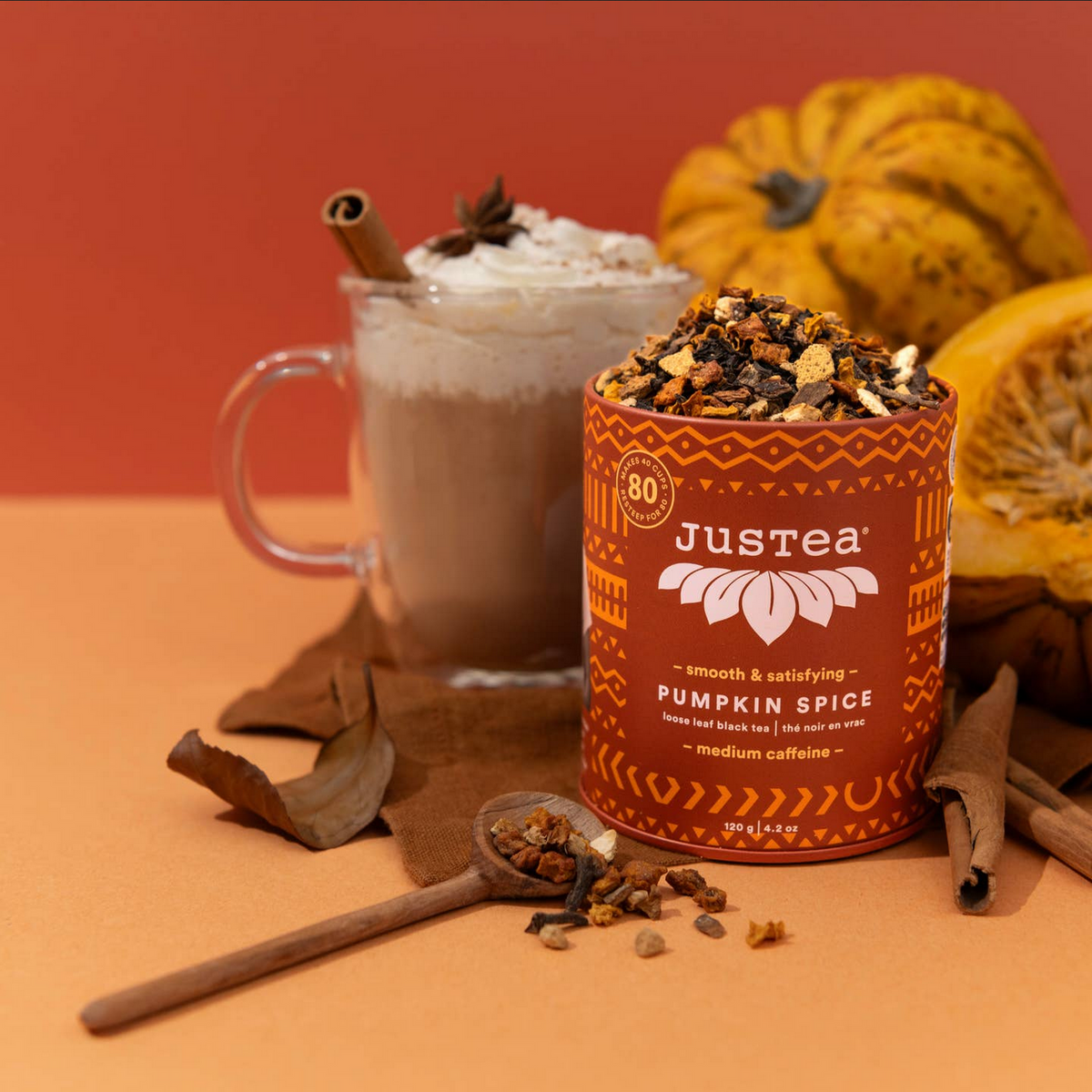 Pumpkin Spice Tea Tin