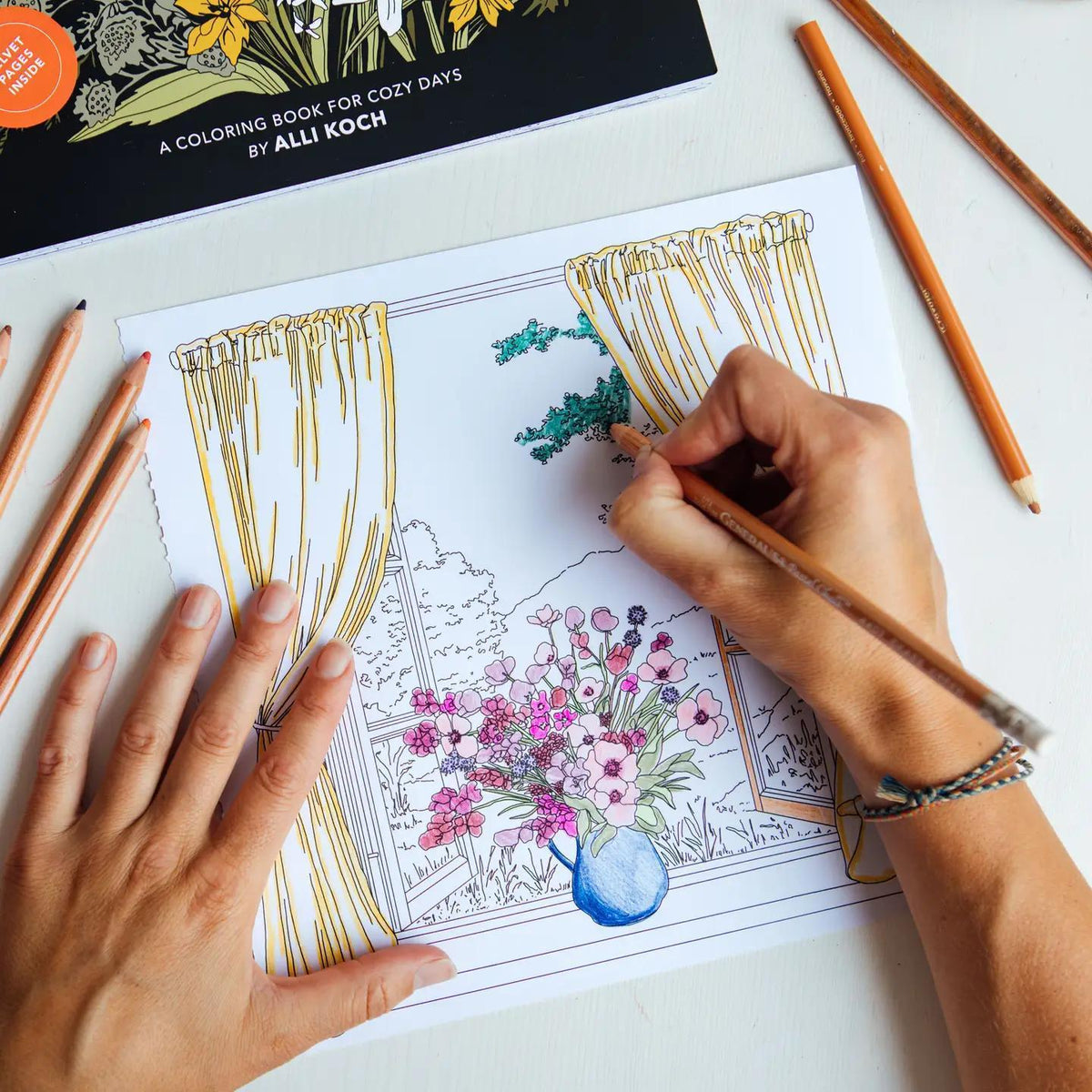 Still Life Adult Coloring Book