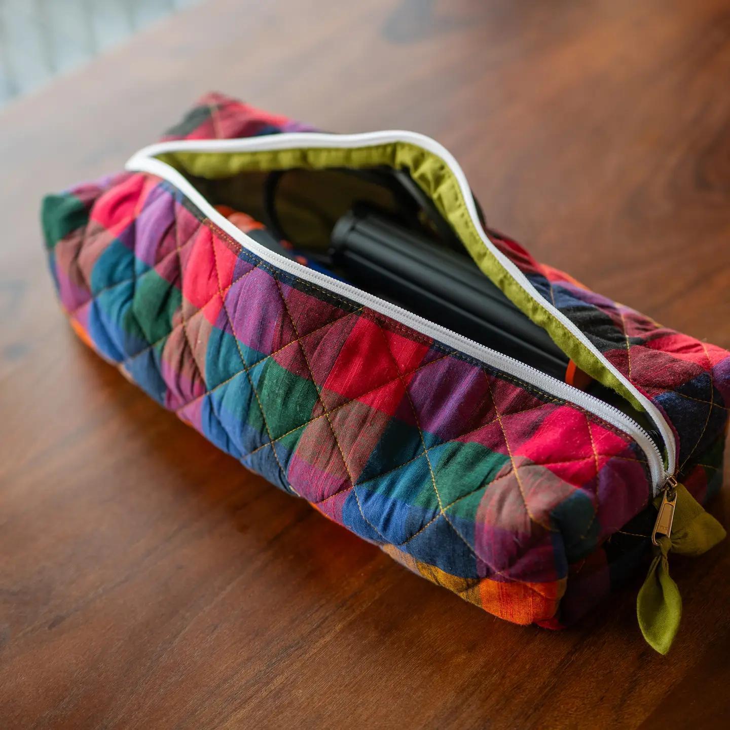 Quilted Travel Pouch