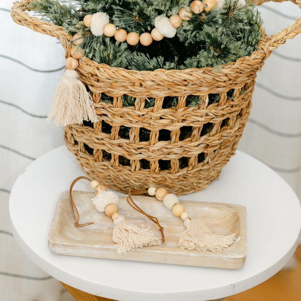 Crocheted Bead Ornament