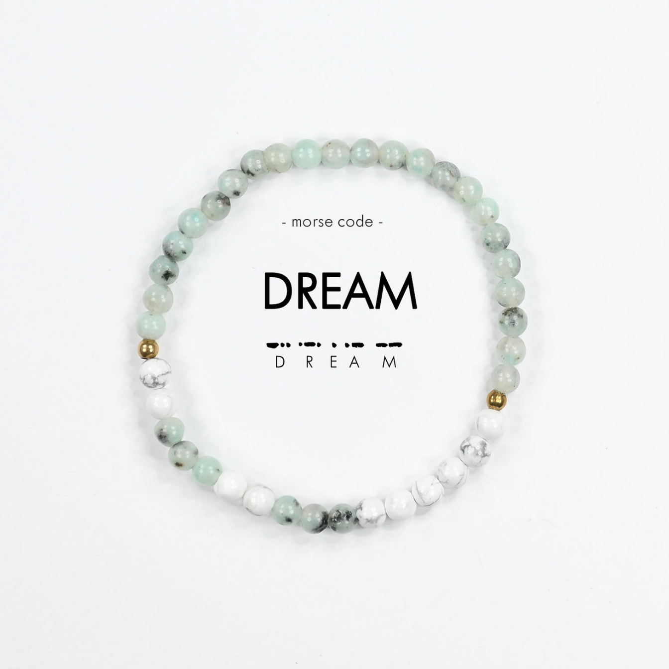 Dream Morse Code Bracelet