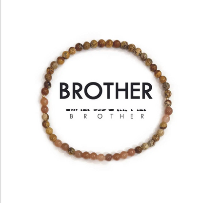 Brother Morse Code Bracelet