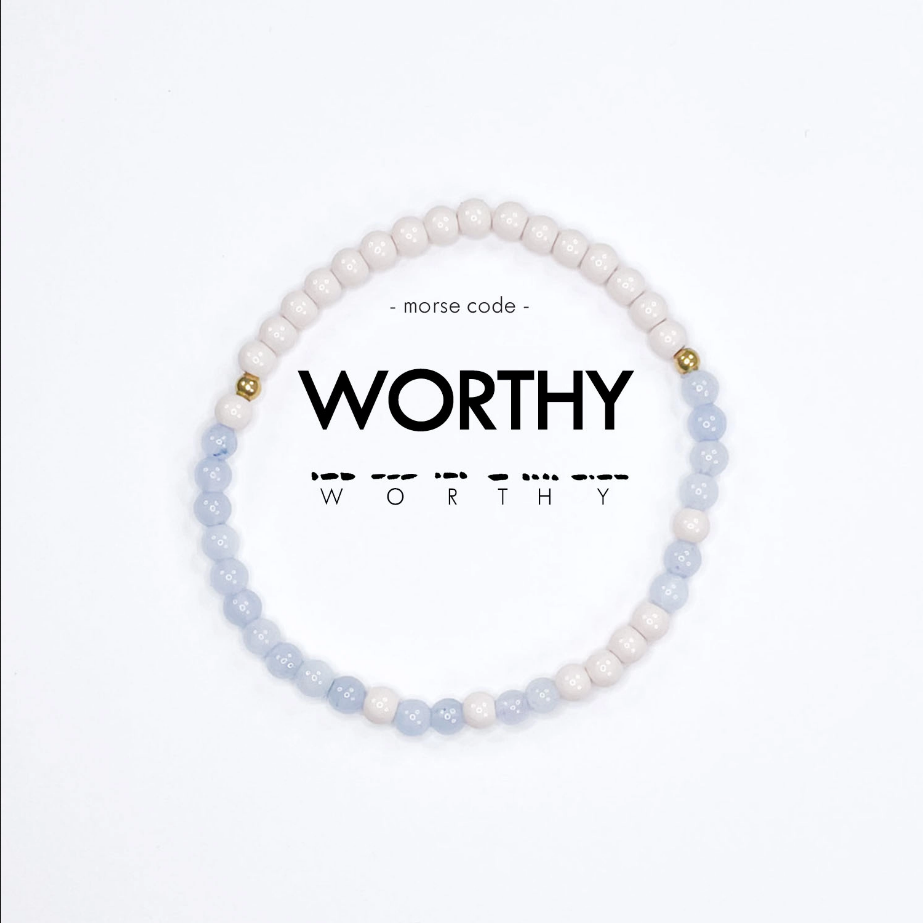 Worthy Morse Code Bracelet